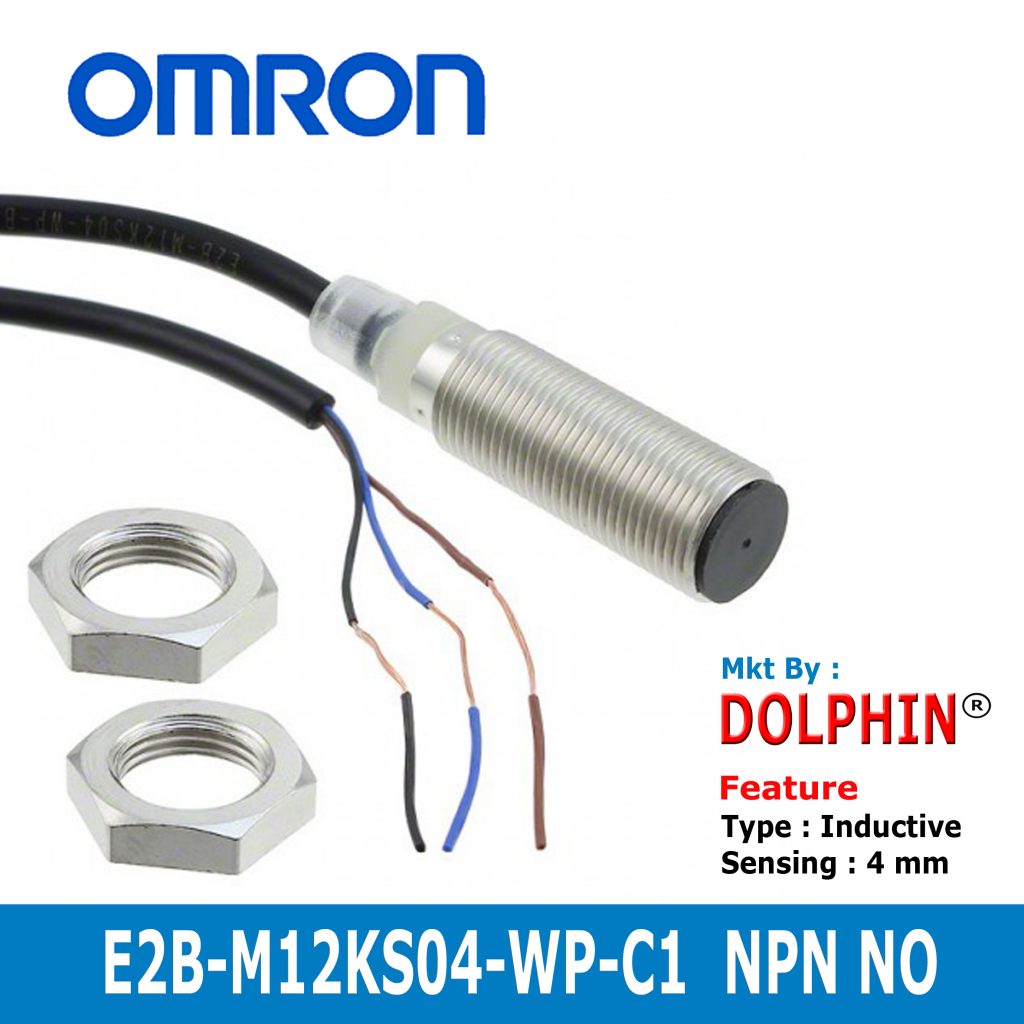 E2B M2KS04 WP B1 Omron Inductive Proximity Switch Sensor PNP NO Sn 4