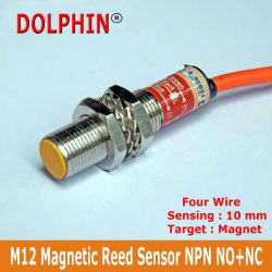 M12 Magnetic Sensor sn: 10 mm NPN...