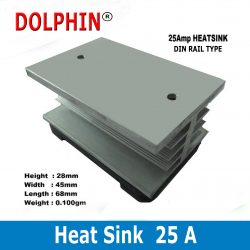Heat Sink DIN Rail Type  up to 25...